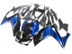 2015-2018 Yamaha YZF R3/R25 Motorcycle Fairing - Blue Glossy Black Canada