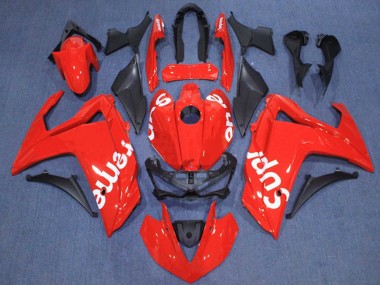 2015-2018 Yamaha YZF R3/R25 Motorcycle Fairings - Red White Supreme Canada