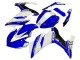 2015-2018 Yamaha YZF R3/R25 Motorcycle Fairings - White Blue Black Racing Canada