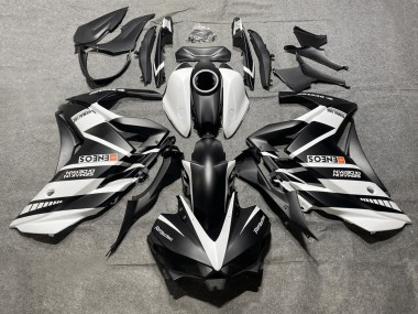 2015-2018 Yamaha YZF R3/R25 Motorcycle Fairings - White Black Yamalube ENEOS Canada