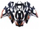 2015-2018 Yamaha YZF R3/R25 Motorcycle Fairings - Blue Orange Silver Yamalube Canada