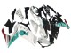 2015-2018 Yamaha YZF R3/R25 Motorcycle Fairings - White Green Glossy Black Canada