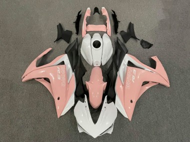2015-2018 Yamaha YZF R3/R25 Motorcycle Fairings - White Pink Matte Black Canada