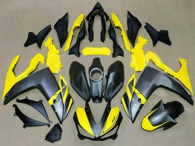 2015-2018 Yamaha YZF R3/R25 Motorcycle Fairings - Yellow Black Canada
