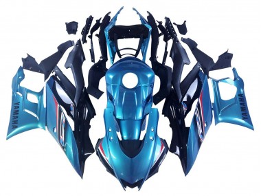 2019-2021 Yamaha YZF R3/R25 Motorcycle Fairing - Blue Black Canada