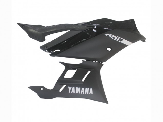2019-2021 Yamaha YZF R3/R25 Motorcycle Fairings - Matte Black Silver Canada