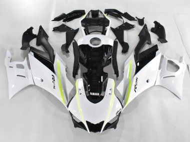 2019-2021 Yamaha YZF R3/R25 Motorcycle Fairings - White Green Black Canada