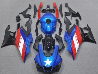 2022-2024 Yamaha YZF R3/R25 Motorcycle Fairing Kits - Blue White Red Black Canada