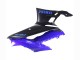 2022-2024 Yamaha YZF R3/R25 Motorcycle Fairing - Blue Matte Black Canada
