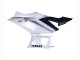 2022-2024 Yamaha YZF R3/R25 Motorcycle Fairings - White Canada