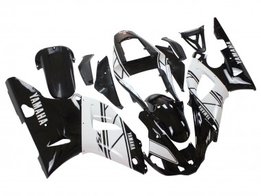 2000-2001 Yamaha YZF 1000 R1 Motorcycle Fairings - White Black Canada