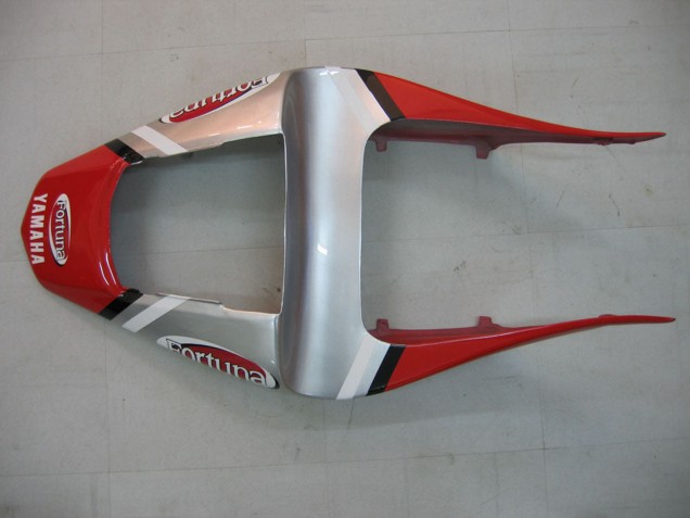 2000-2001 Yamaha YZF 1000 R1 Motorcycle Fairings - Silver Red Fortuna Motul Canada