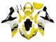 2007-2008 Yamaha YZF 1000 R1 Motorcycle Fairing - Yellow White Black Canada