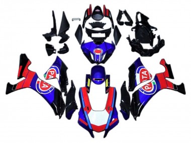 2020-2025 Yamaha YZF 1000 R1 Motorcycle Fairings - Blue Red Yellow Black Pata Canada