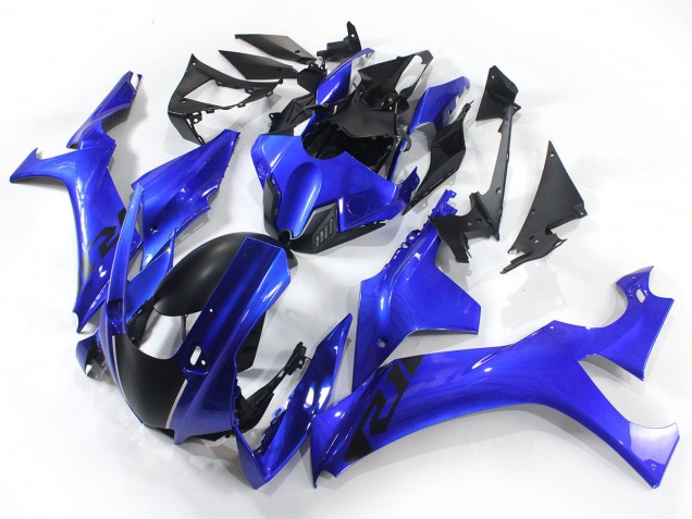 2020-2025 Yamaha YZF 1000 R1 Motorcycle Fairings - Blue Matte Black Canada
