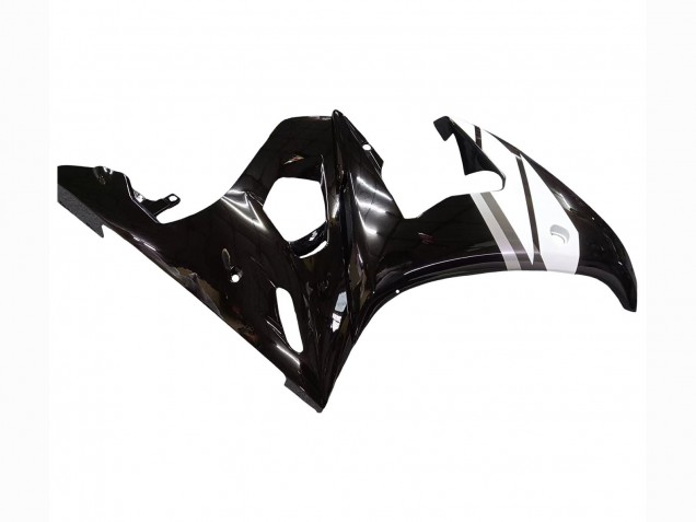 2003-2004 Yamaha YZF R6 Motorcycle Fairings - Red White Glossy Black Canada