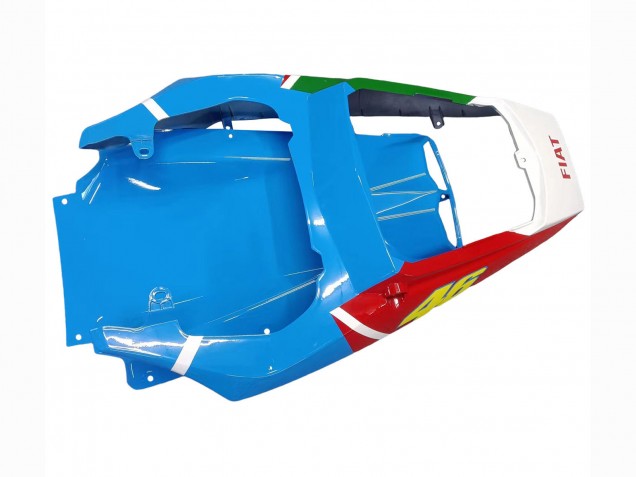 2003-2004 Yamaha YZF R6 Motorcycle Fairings - White Blue Green Red Kastinee Dunlop Motul Canada