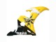 2006-2009 Yamaha YZF R6S Motorcycle Fairings - Yellow Red Glossy Black 46 Canada