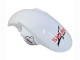 2006-2009 Yamaha YZF R6S Motorcycle Fairings - White with Dark Black Flame Canada