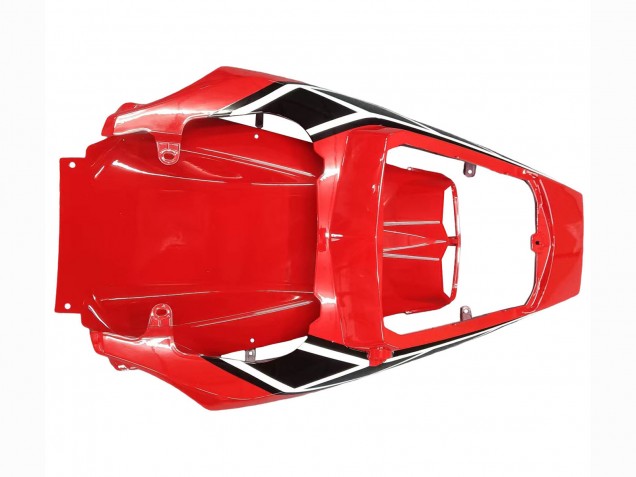 2003-2004 Yamaha YZF R6 Motorcycle Fairing - White Red Glossy Black Canada