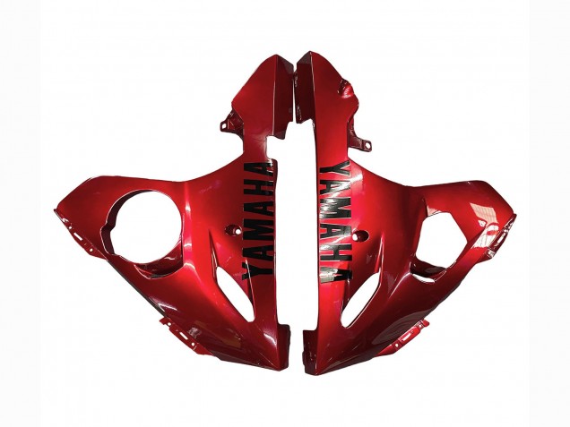 2006-2009 Yamaha YZF R6S Motorcycle Fairing Kits - Red Matte Black Canada