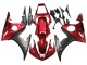 2006-2009 Yamaha YZF R6S Motorcycle Fairing Kits - Red Matte Black Canada