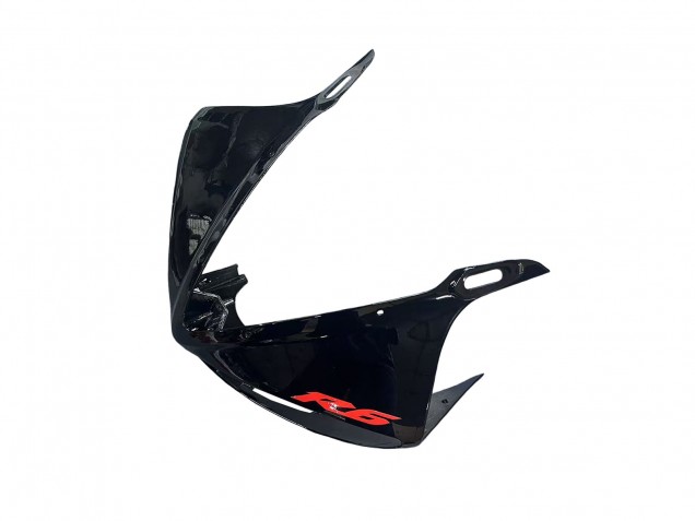 2006-2009 Yamaha YZF R6S Motorcycle Fairing - Glossy Black Red Canada