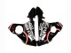 2006-2009 Yamaha YZF R6S Motorcycle Fairings - Glossy Black Red White Lucky Strike Motul Canada