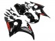 2006-2009 Yamaha YZF R6S Motorcycle Fairings - Glossy Black Red Canada