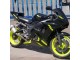 2006-2009 Yamaha YZF R6S Motorcycle Fairings - Glossy Black Neon Yellow Canada
