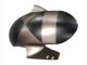 2006-2009 Yamaha YZF R6S Motorcycle Fairings - Grey Matte Black Geometric Canada