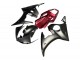 2006-2009 Yamaha YZF R6S Motorcycle Fairing - Red Matte Black Canada