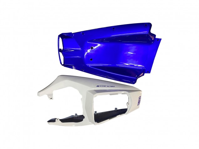2006-2009 Yamaha YZF R6S Motorcycle Fairings - White Blue GYTR Canada