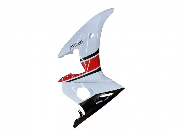 2006-2009 Yamaha YZF R6S Motorcycle Fairings - White Red Glossy Black Canada
