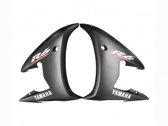 2006-2009 Yamaha YZF R6S Motorcycle Fairings - Black Red Canada