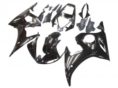 2003-2004 Yamaha YZF R6 Motorcycle Fairings - Glossy Black Canada