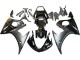 2006-2009 Yamaha YZF R6S Motorcycle Fairings - Glossy Black Matte Black Gold Chameleon Canada