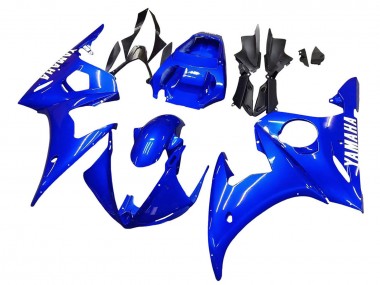 2005 Yamaha YZF 600 R6 Motorcycle Fairings - Blue Canada