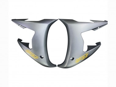 2005 Yamaha YZF 600 R6 Motorcycle Fairings - Grey Matte Black Gold Canada