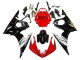 2005 Yamaha YZF 600 R6 Motorcycle Fairings - Red White Glossy Black Canada