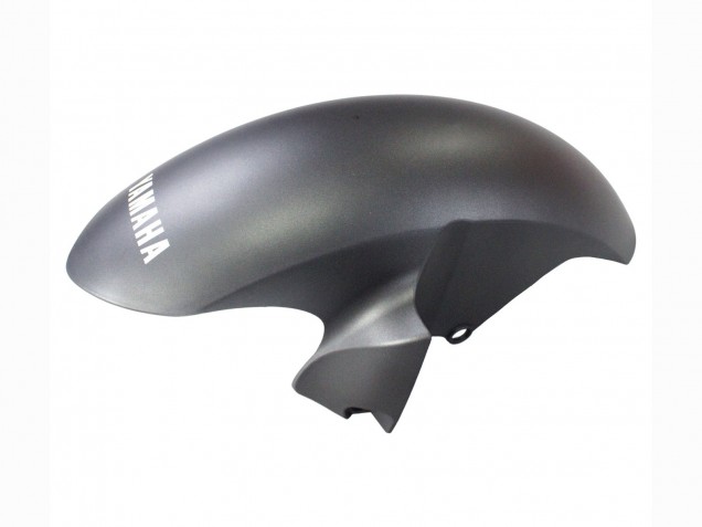 2006-2007 Yamaha YZF 600 R6 Motorcycle Fairings - Matte Black Silver Flame Canada