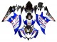2006-2007 Yamaha YZF 600 R6 Motorcycle Fairings - White Blue Black Fimer Volvo Yamalube Sterilgarda Canada