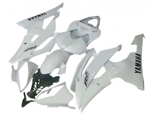 2008-2016 Yamaha YZF 600 R6 Motorcycle Fairings - Glossy White Canada