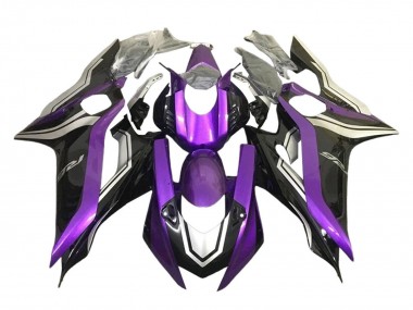 2017-2025 Yamaha YZF 600 R6 Motorcycle Fairings - Silver Purple Glossy Black Canada