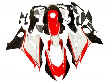 2017-2025 Yamaha YZF 600 R6 Motorcycle Fairings - White Red Glossy Black Canada