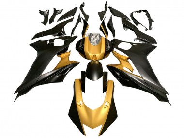 2017-2023 Yamaha YZF 600 R6 Motorcycle Fairings - Gold Matte Black Canada