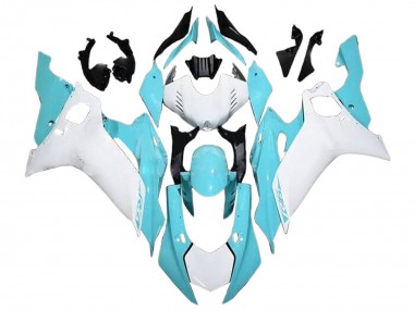 2017-2025 Yamaha YZF 600 R6 Motorcycle Fairings - White Light Blue Canada
