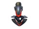 2011-2015 Honda CBR250RR Motorcycle Fairings - Matte Black Red Stripe Canada