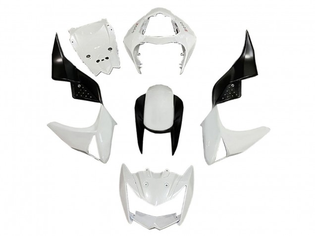 2003-2006 Kawasaki Z1000 Motorcycle Fairings - White Glossy Black Canada