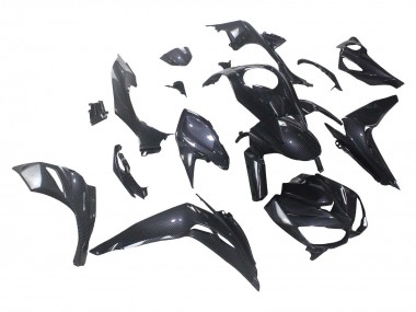 2014-2019 Kawasaki Z1000 Motorcycle Fairings - Black Carbon Fiber Canada